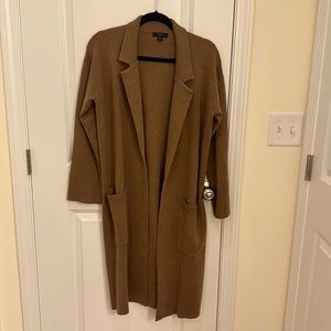 JCrew coatigan, camel size xs